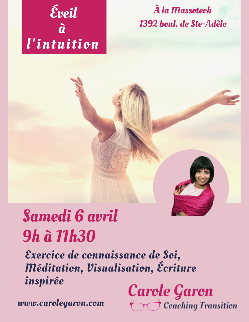 Éveil à l'intuition avec l'adresse Éveil à l'intuition avec l'adresse